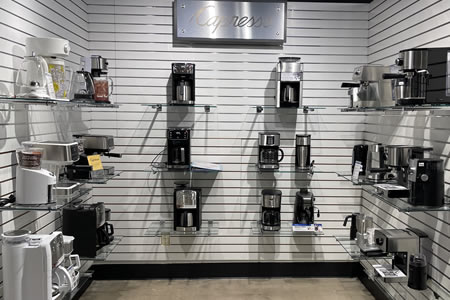 Source One Marketing display of Capresse products